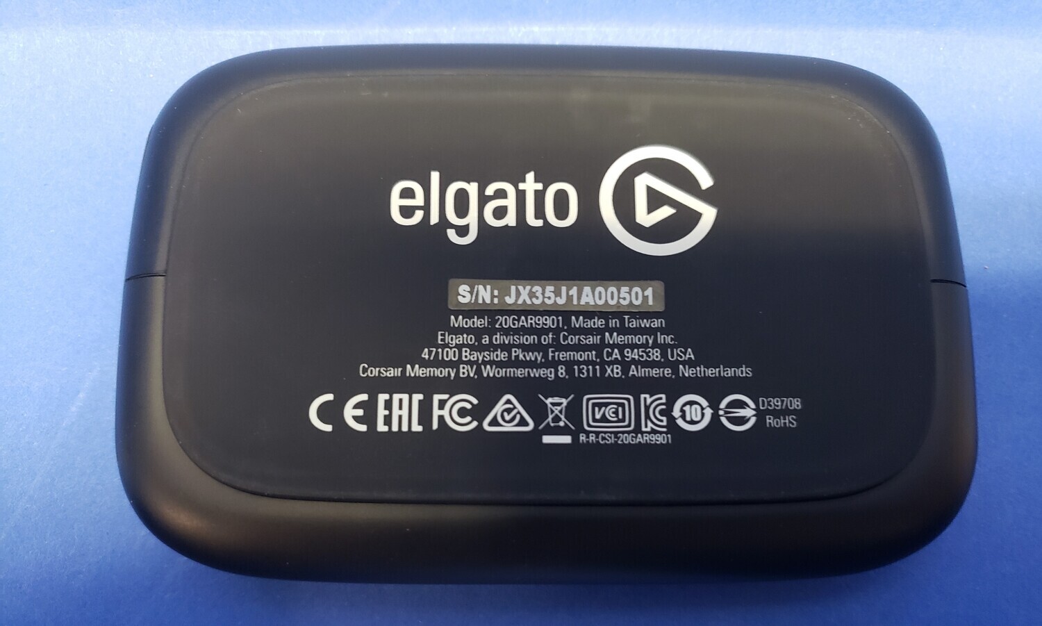 ELGATO HD60 S+ 20GAR9901 CAPTURE CARD 1080p60 HDR10 CAPTURE 4K60 HDR10 ZERO- LAG PASS THROUGH, ULTRA-