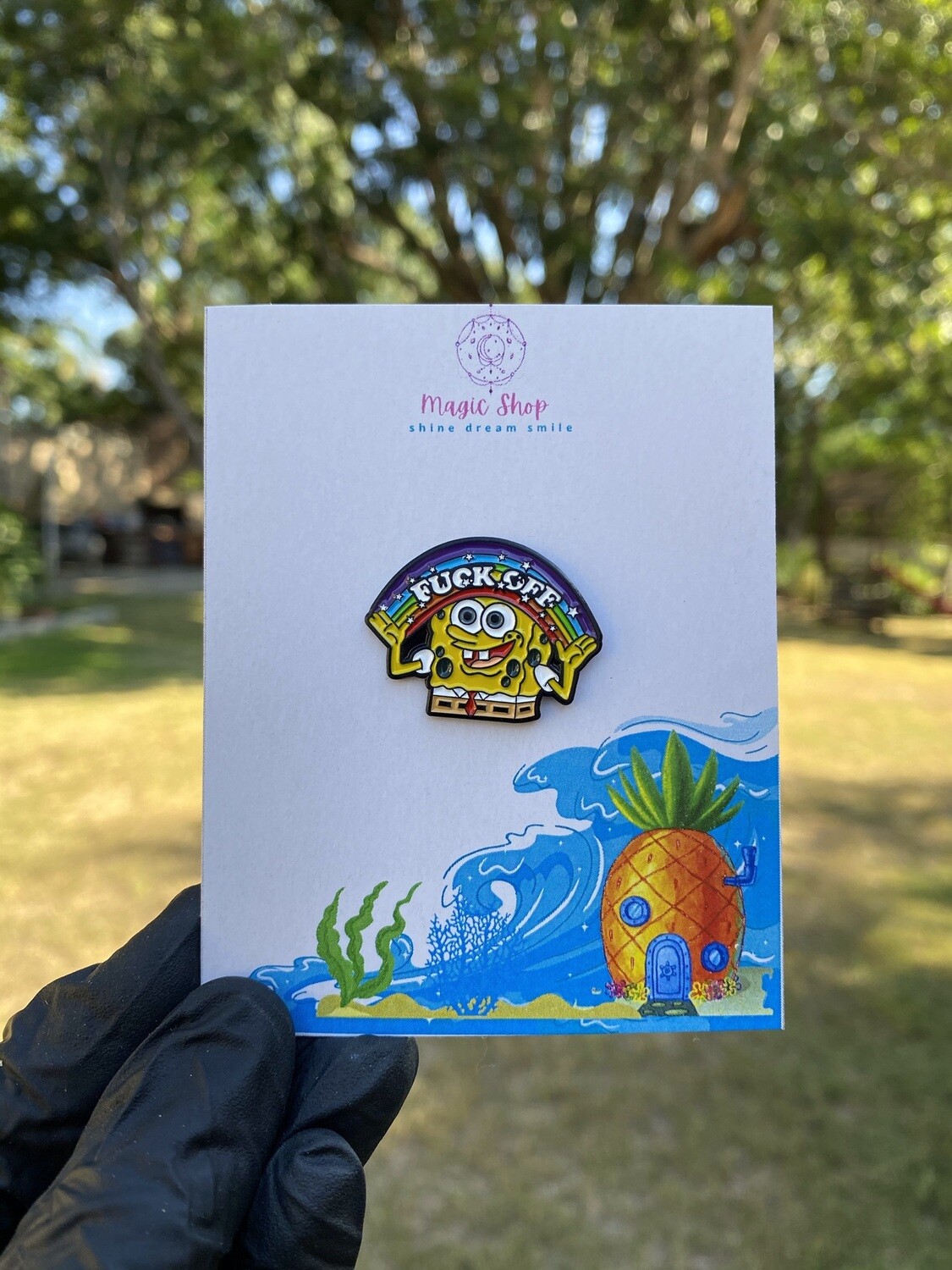 Spongebob Enamel Pin