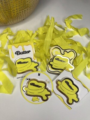 Butter Enamel Pin