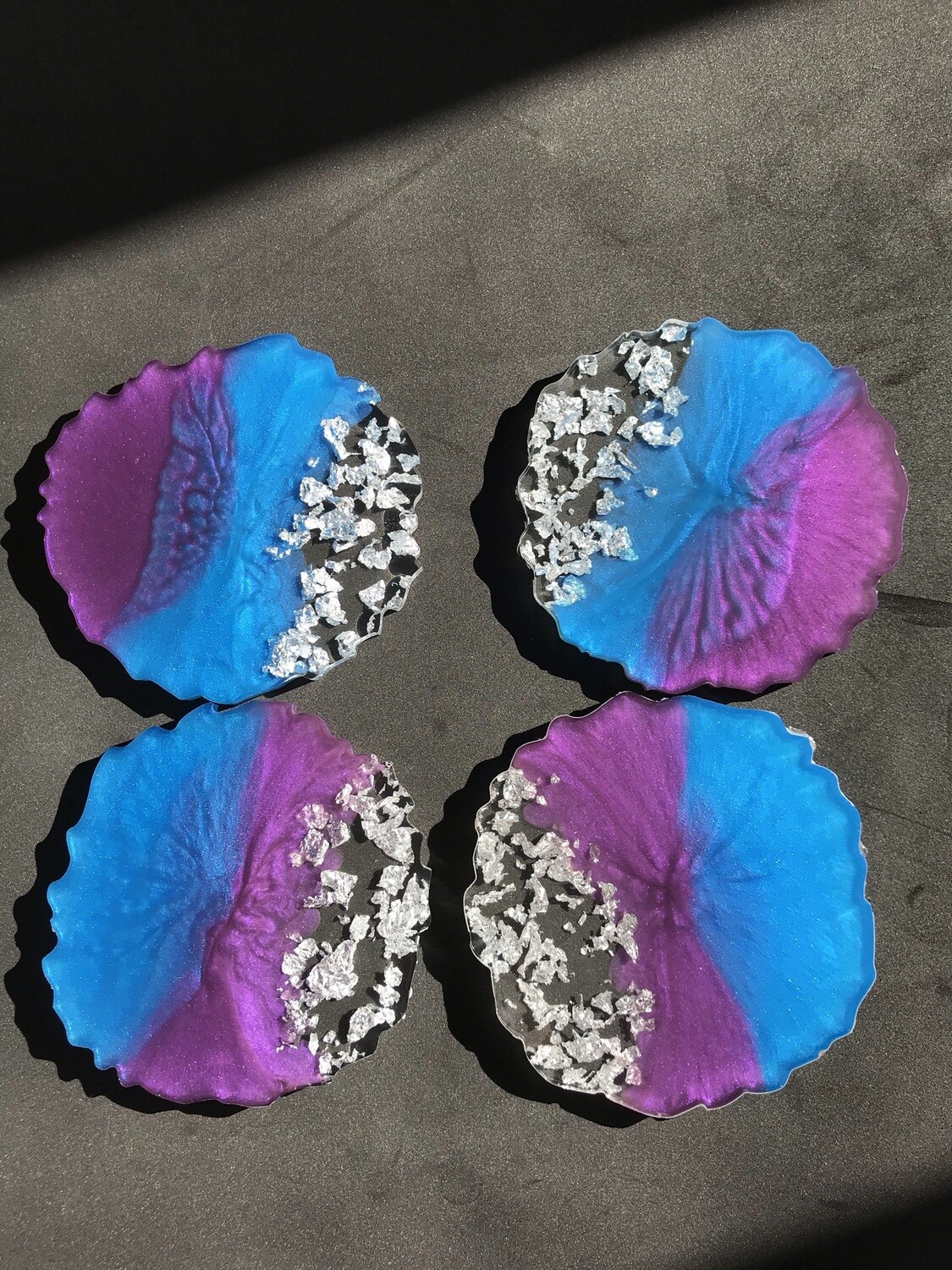 Blue & Purple Coasters