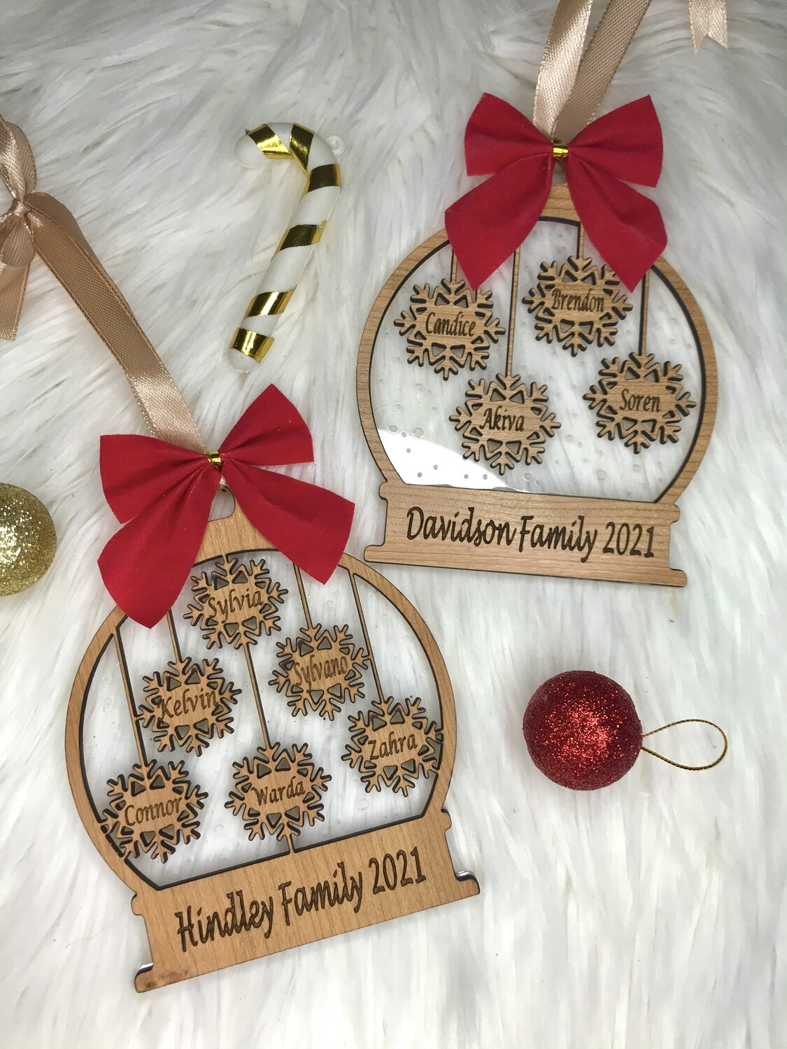 Family Tree Christmas Ornament