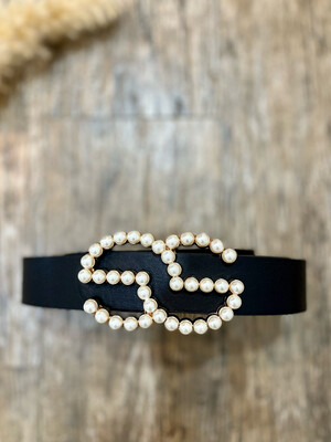 Black Pearls Belt
