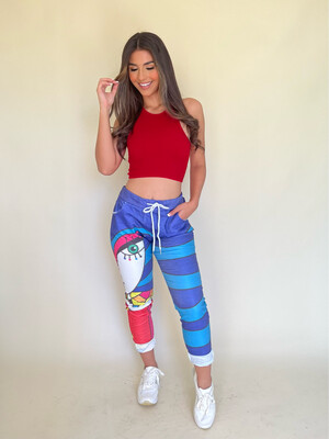 Abstract Colors Joggers (One Size)