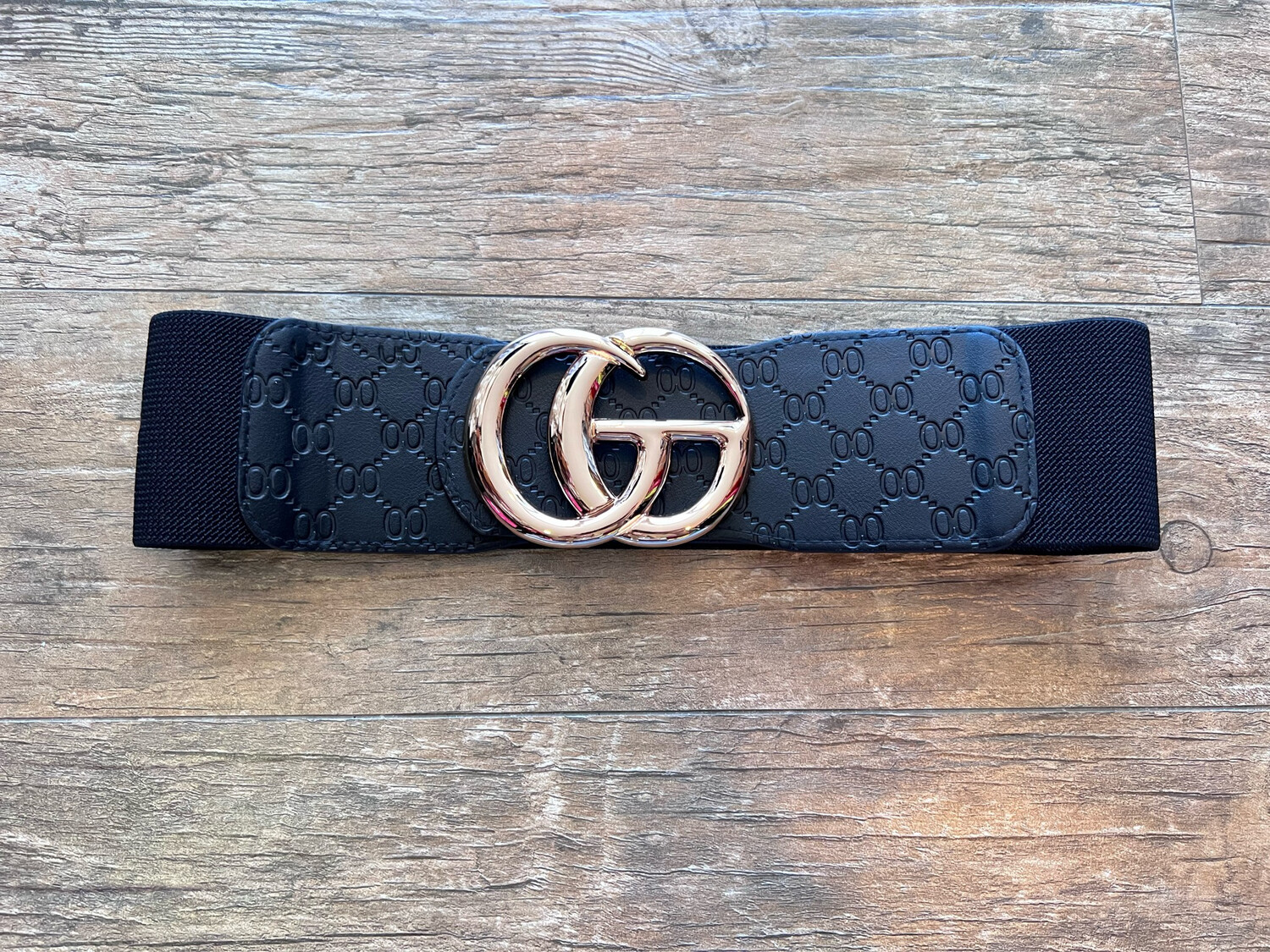 Black Spandex GG Belt