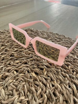 Pink Mirror Sunglasses