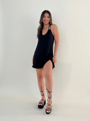The Perfect Black Short Dress (One Size)