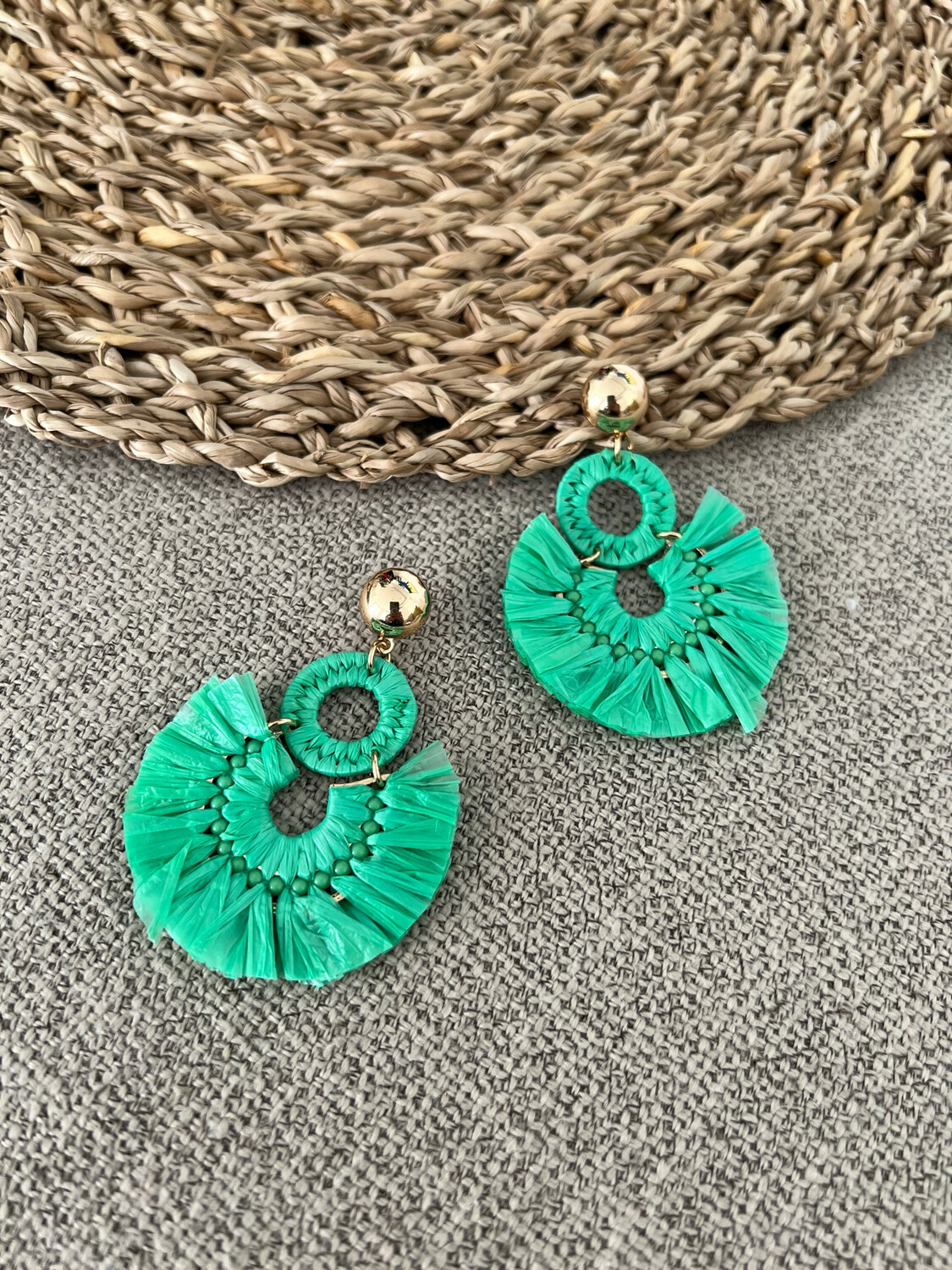 Green Matche Earrings