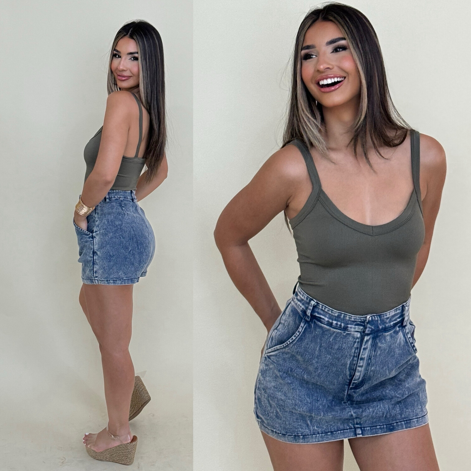 Army Green( V Top (One Size)