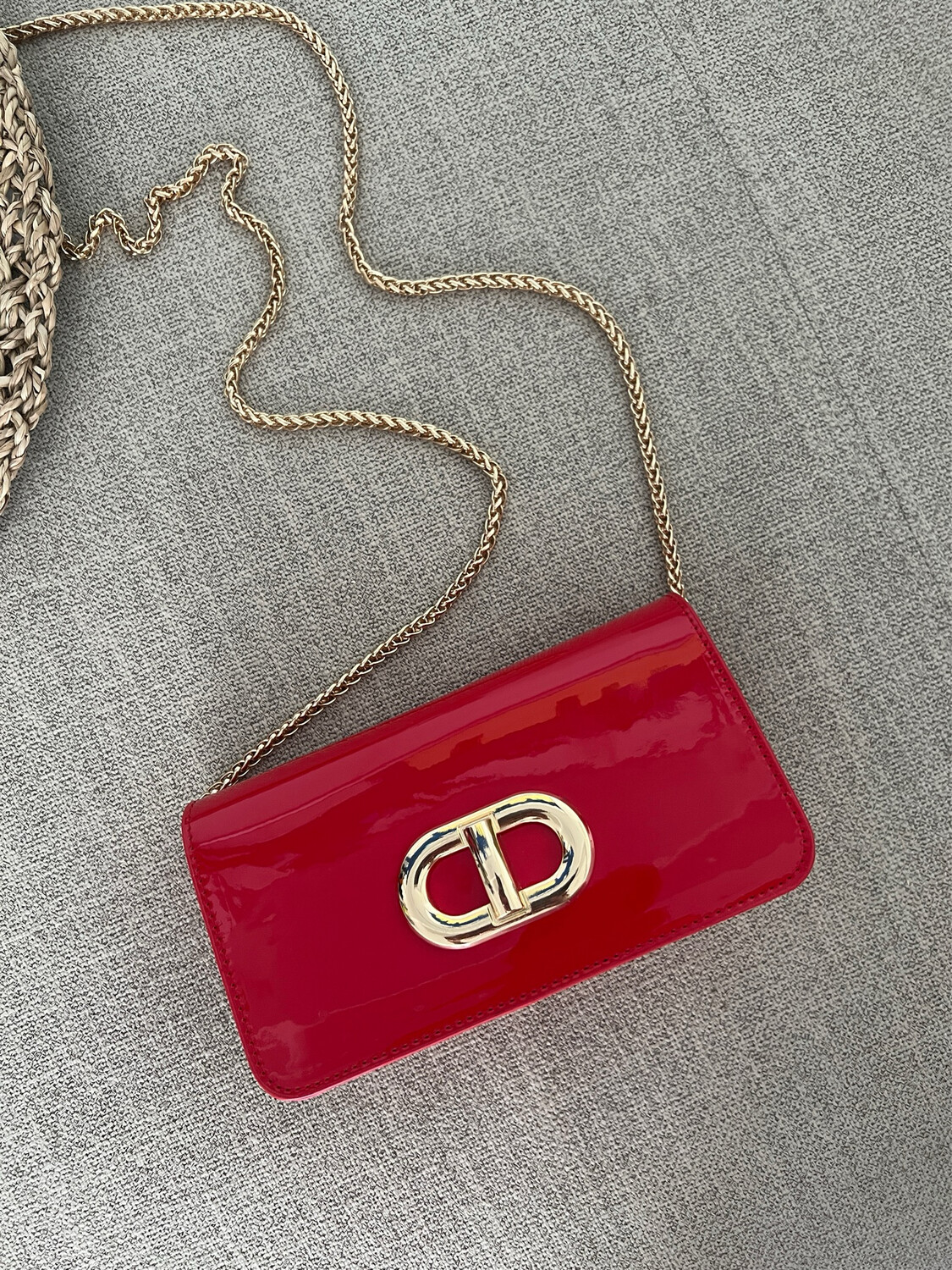 Liquid Red Designer Inspired Handbag