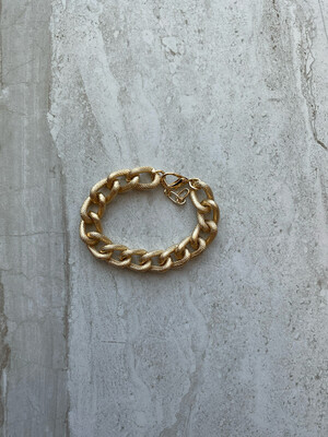 Gold Chain Metallic Bracelet