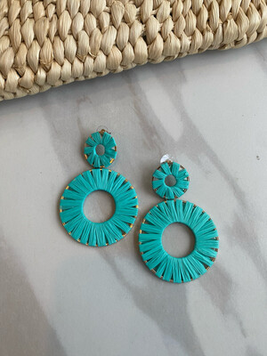 Turquoise Boho Earrings