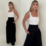 Black Wide Leg Pants