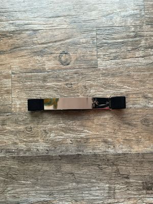 Hard Gold Metal Spandex Belt