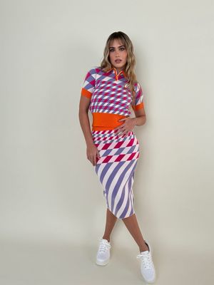 Zendaya Top & Skirt Set
