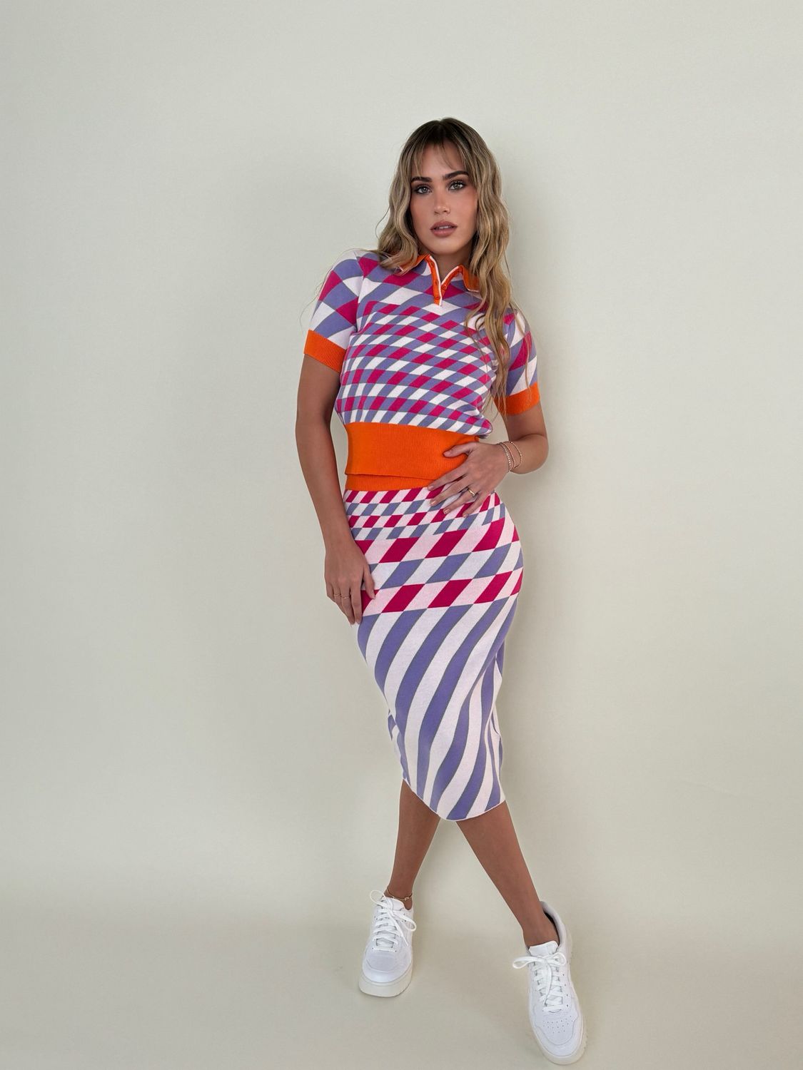 Zendaya Top & Skirt Set