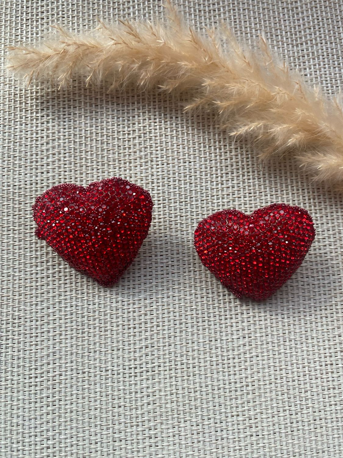 Red Heart Earrings