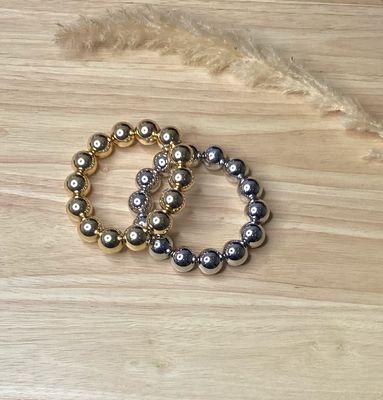 Gold Classic Ball Bracelet