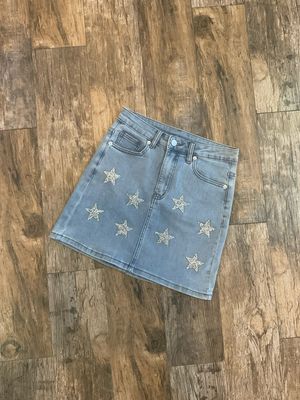 Sparkling Star Mini Skirt