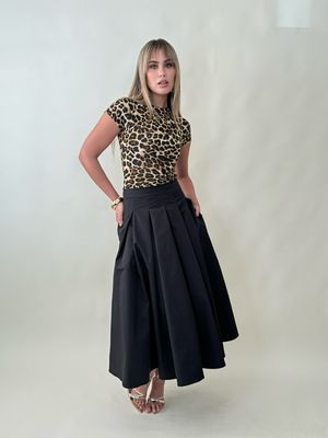 Black Glamorous Full Skirt