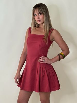 Scarlet Flair Dress