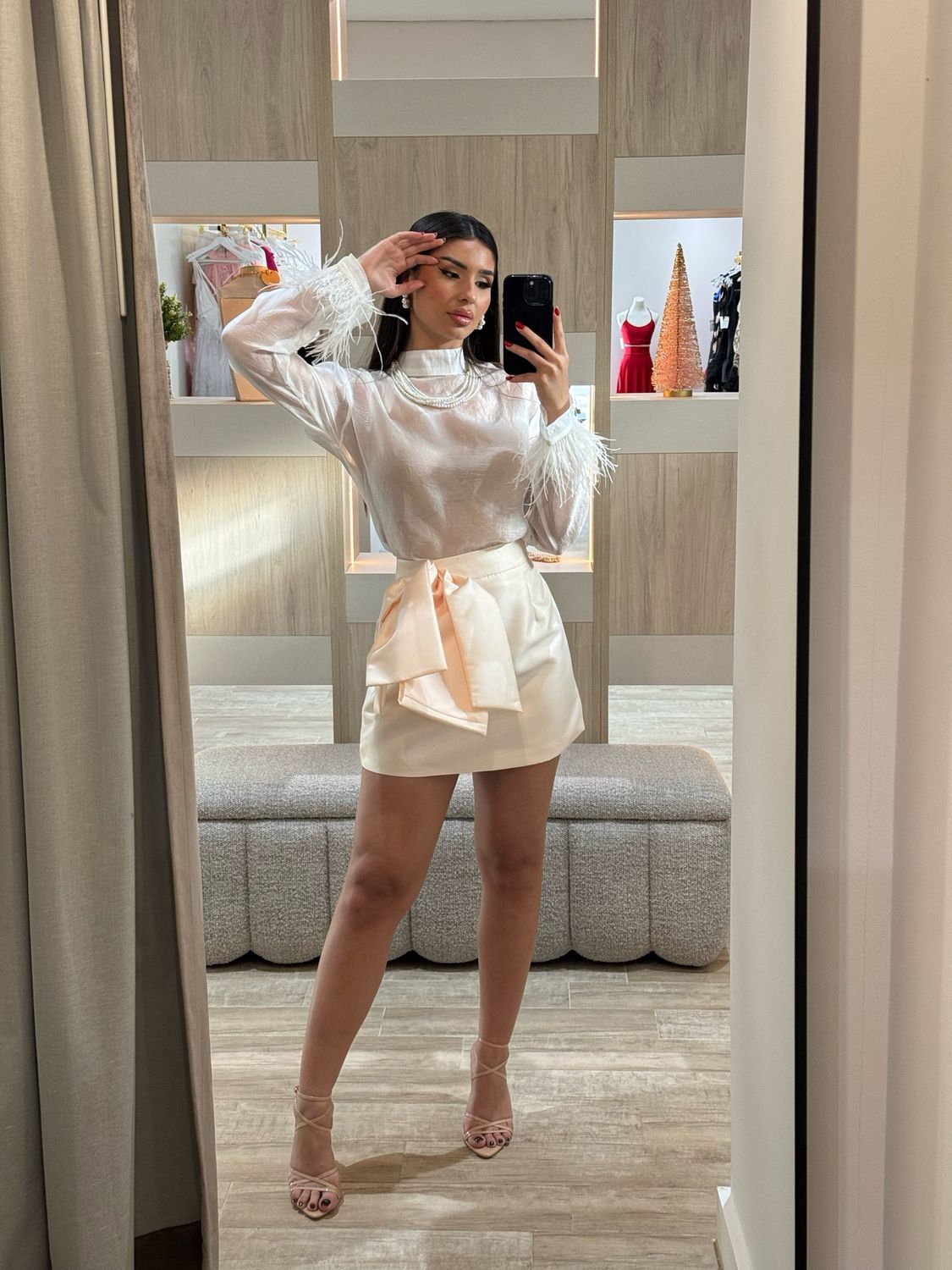 Delicate Rosé Skirt