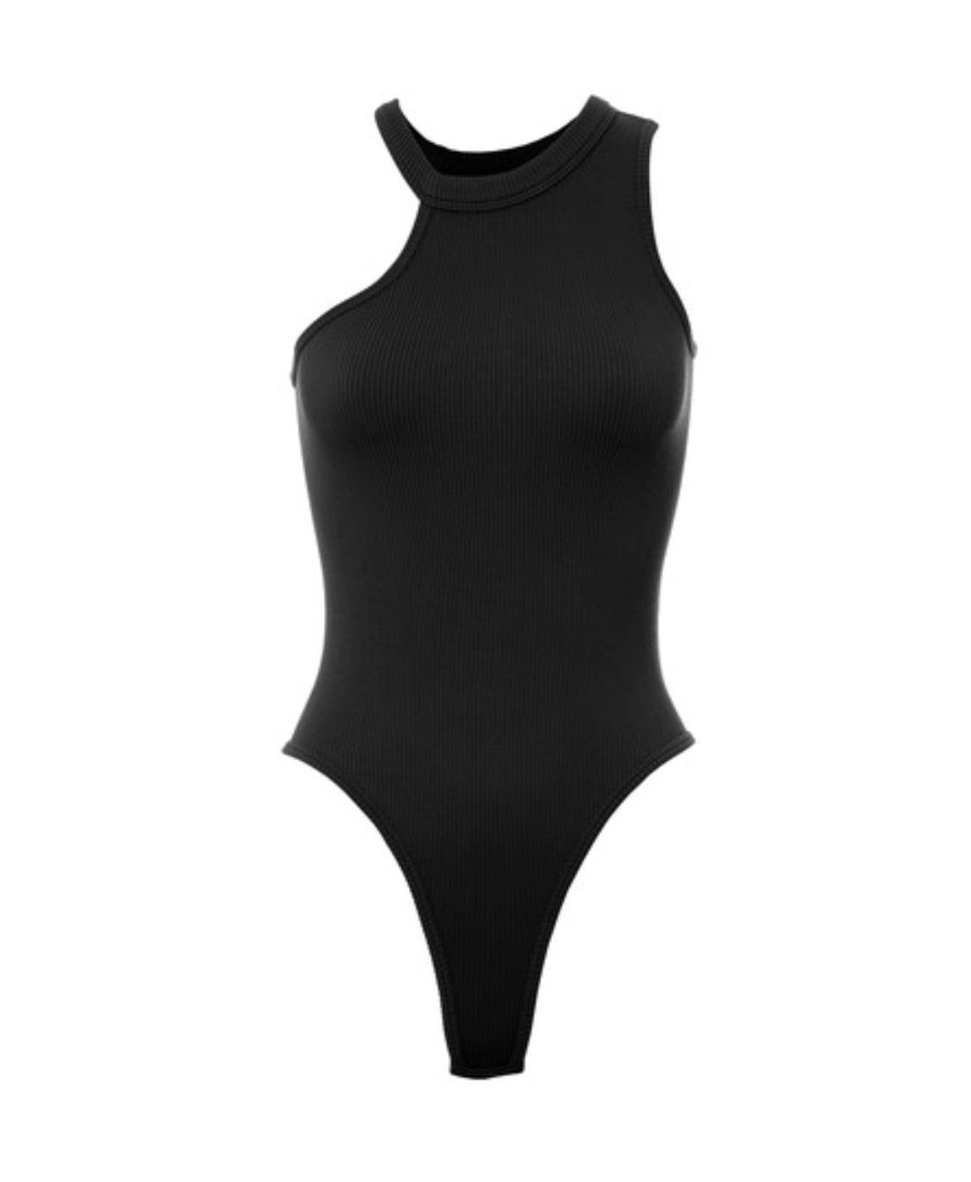 Black Cut Out Bodysuit (One Size)