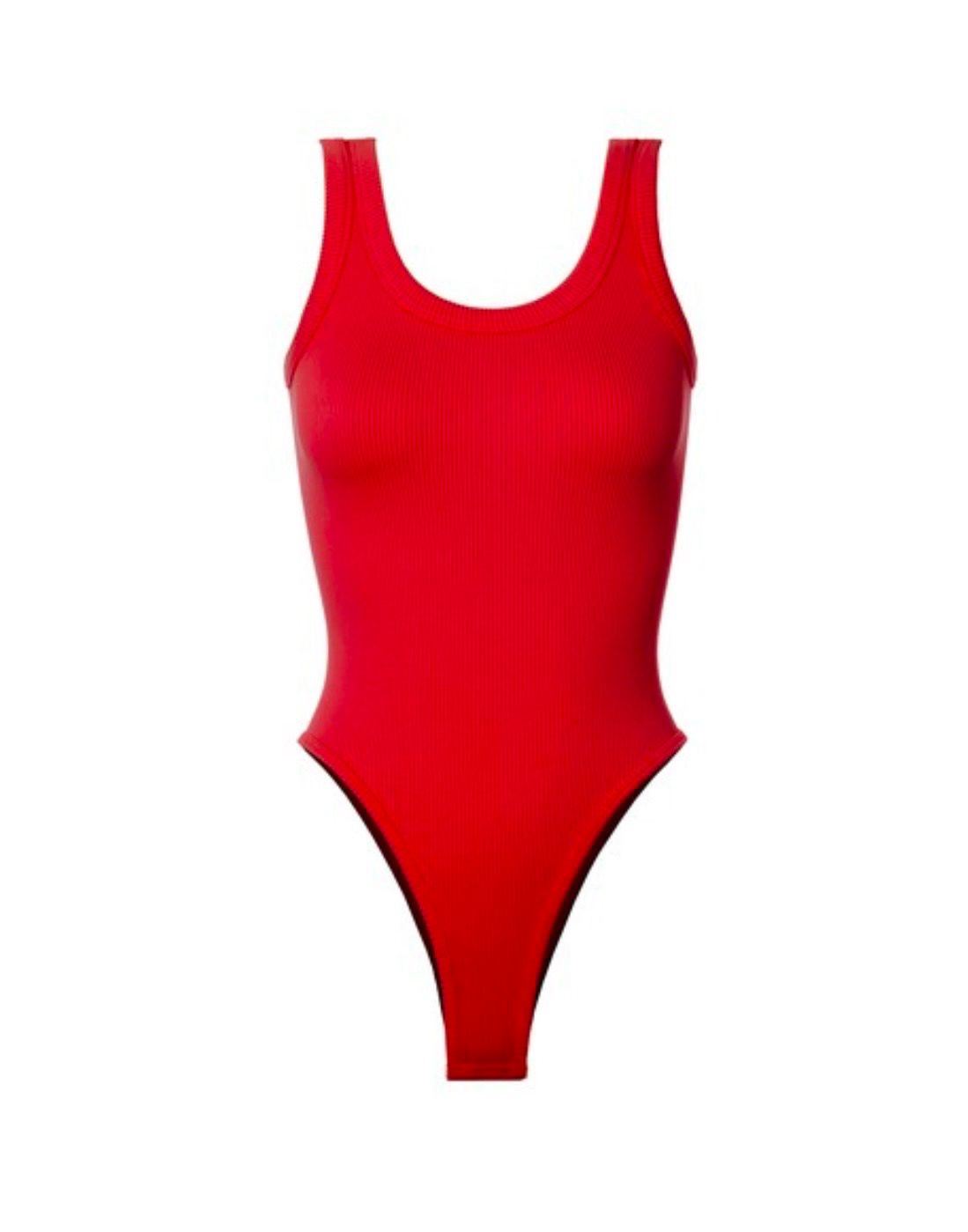 Red Spandex Bodysuit (One Size)