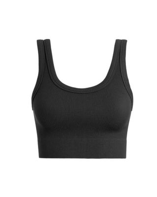 Black Crop Top (One sizes)