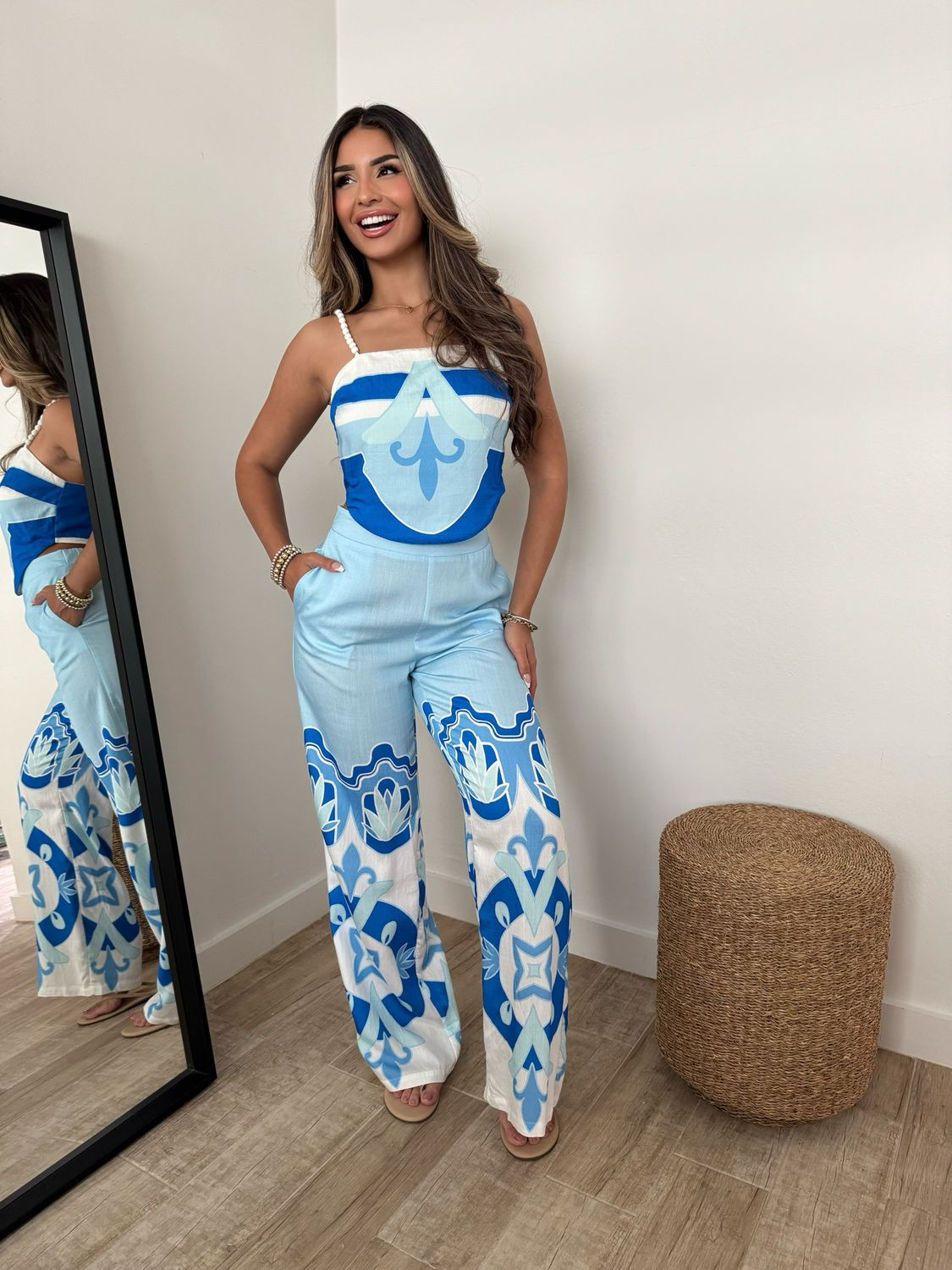 Blue Mediterranean Vibes Set
