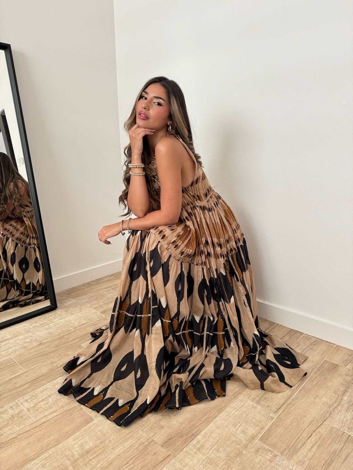 Sahara Breeze Maxi Dress (One Size)