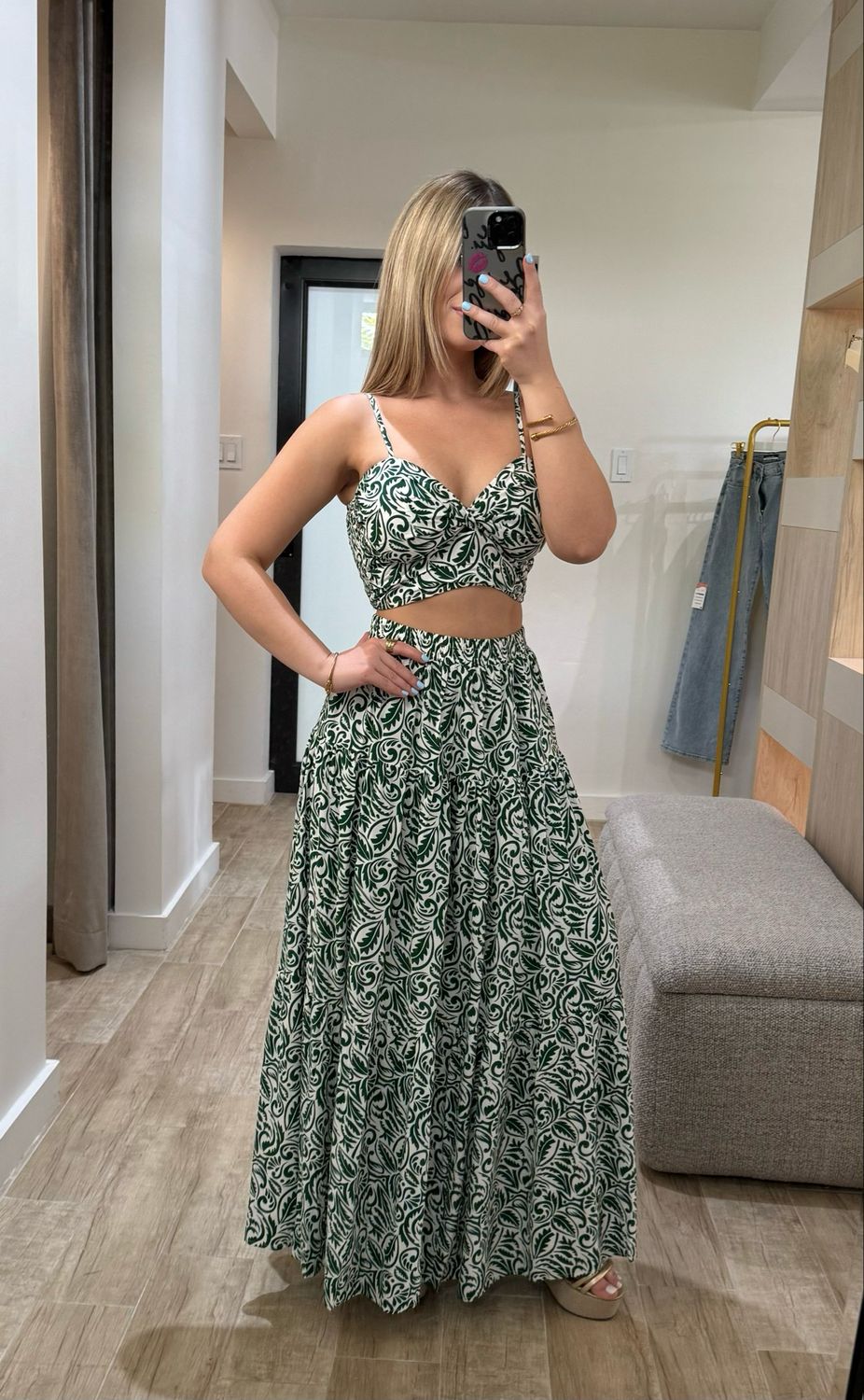 Tropical Green Whisper Set