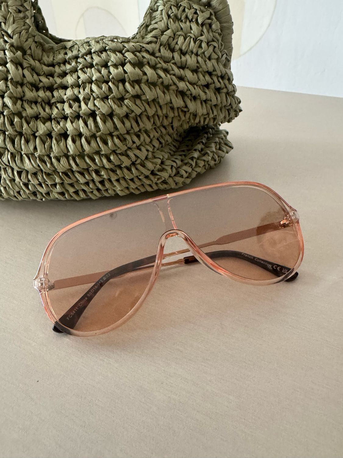 Ari Blush Sunglasses