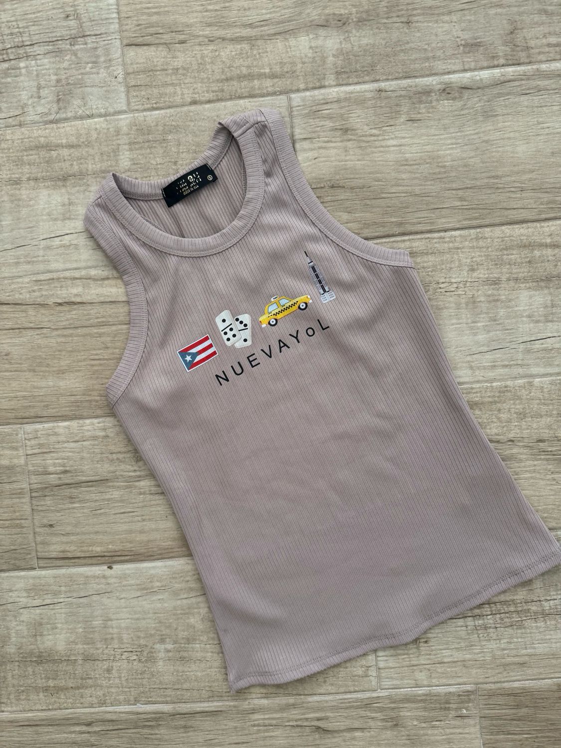 Nuevayol Latte Tank Top