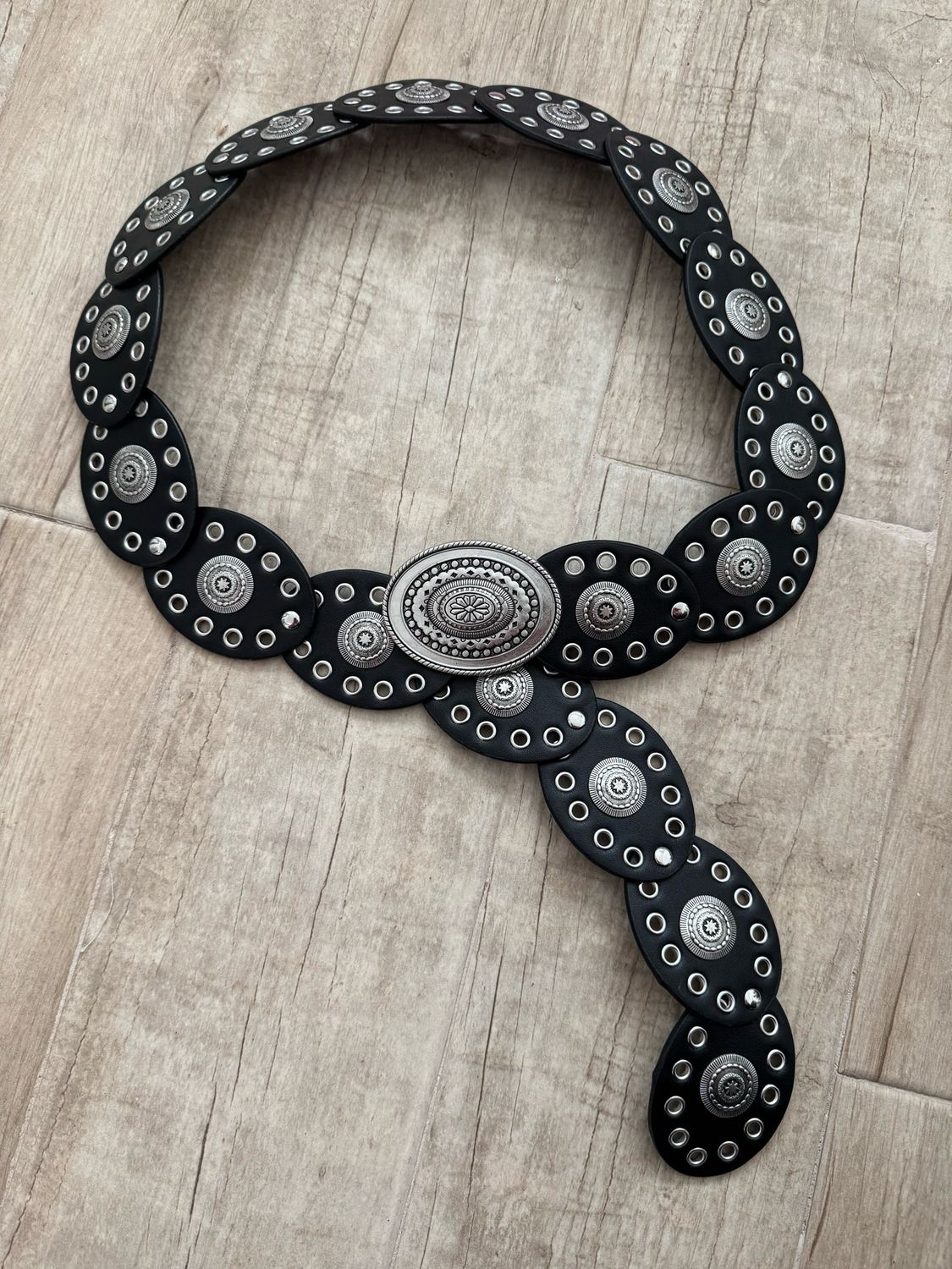 Black Cowgirl Adjustable Belt