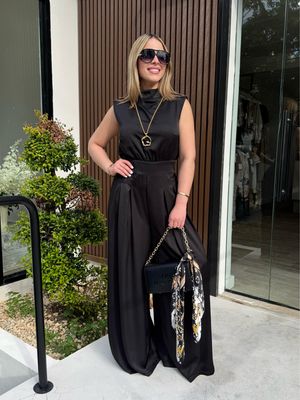 Classic Black Jumpsuit