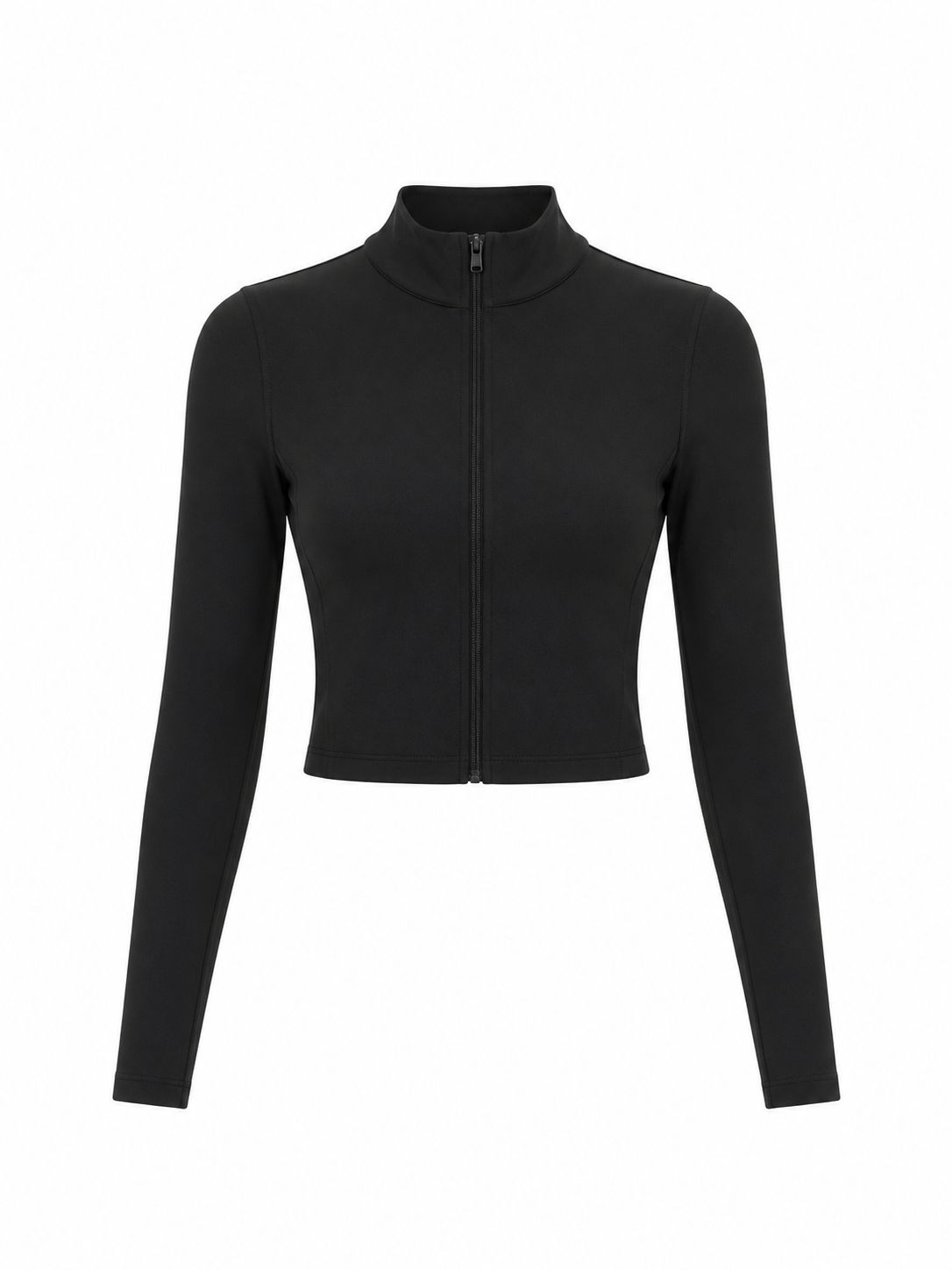 Essential Zip-Up Crop Jacket