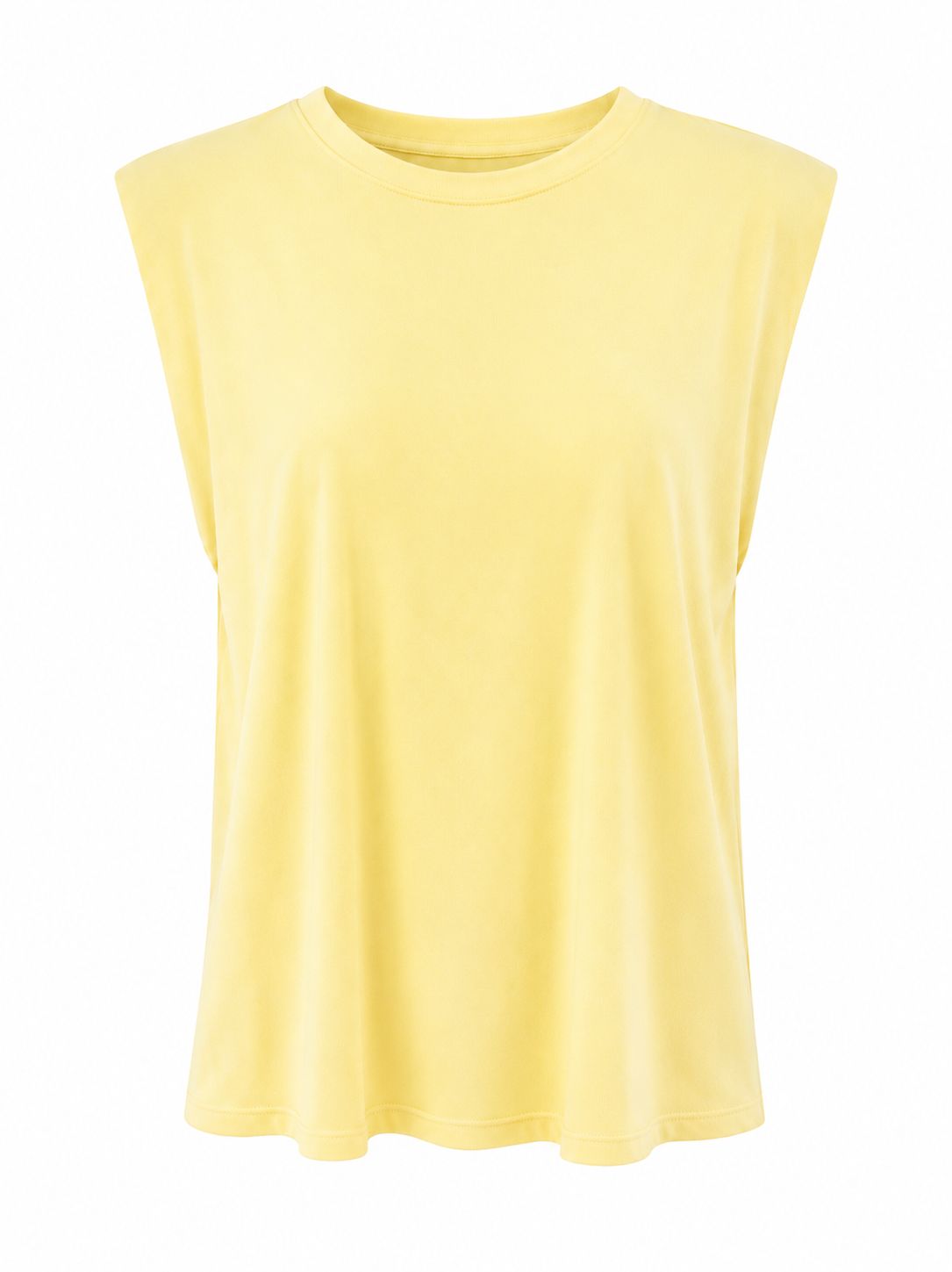 Butter Yellow Capri Top