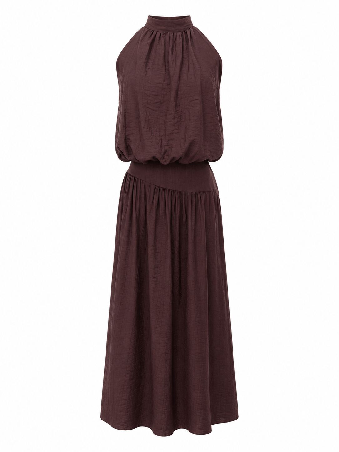 Chocolate Bubble Top & Skirt Set