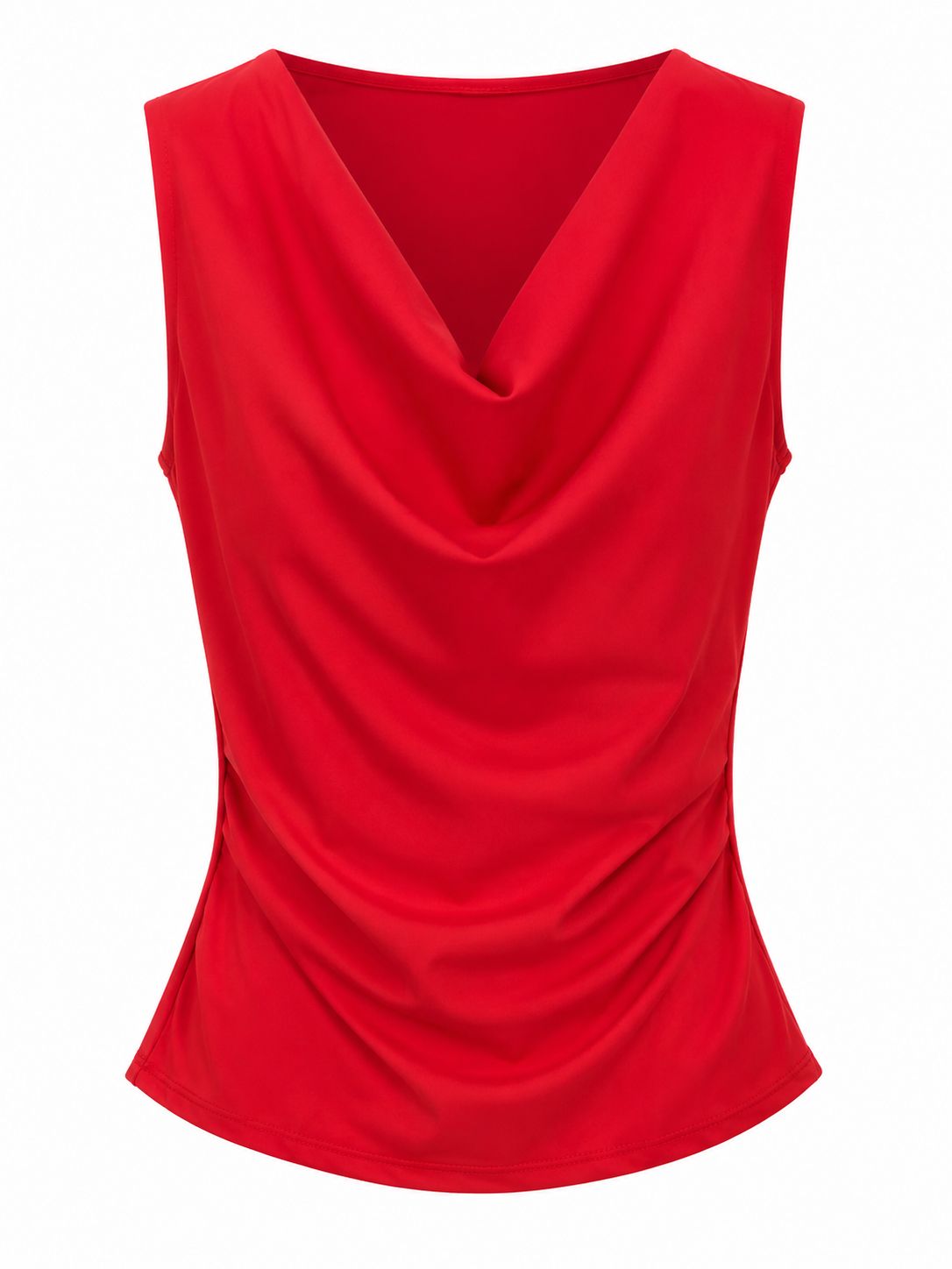Red Drape Top (One Size)