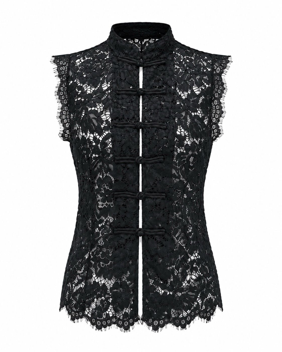 Napoleon Black Lace Blouse (One Size) Napoleon Black Lace Blouse (One Size)