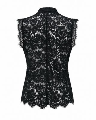 Napoleon Black Lace Blouse (One Size)