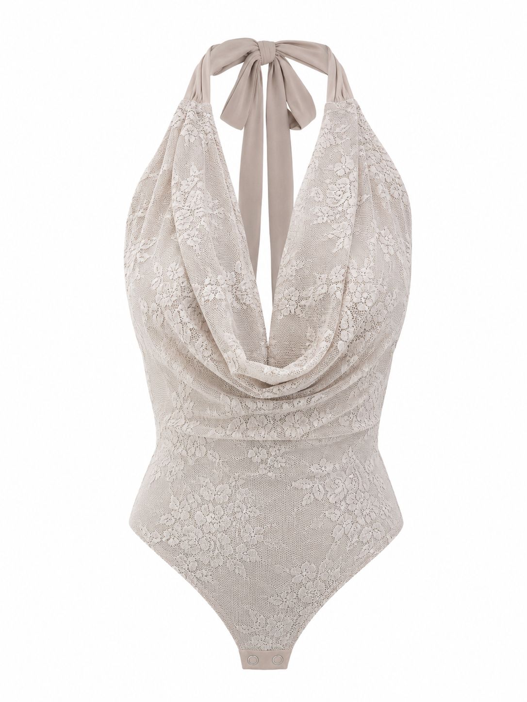 Ecru Lace Bodysuit (One Size)