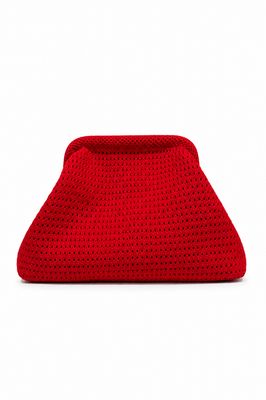 Red Pouch Handbag