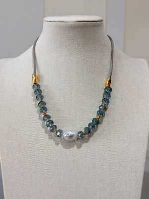 Ocean Pearl Glow Necklace
