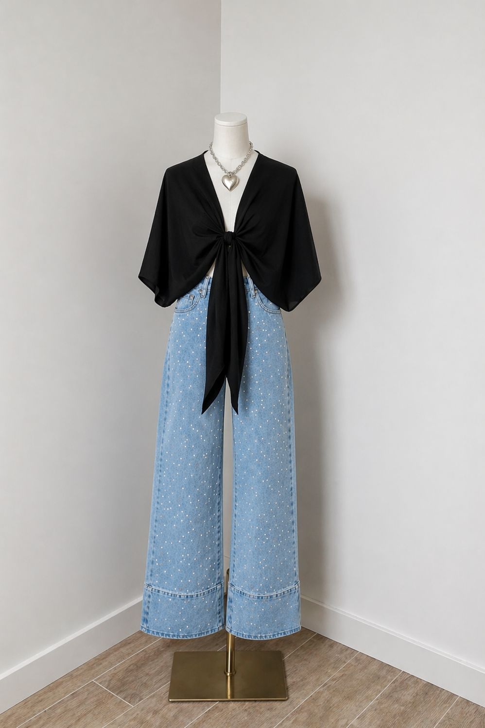 Black Dream Knot Blouse