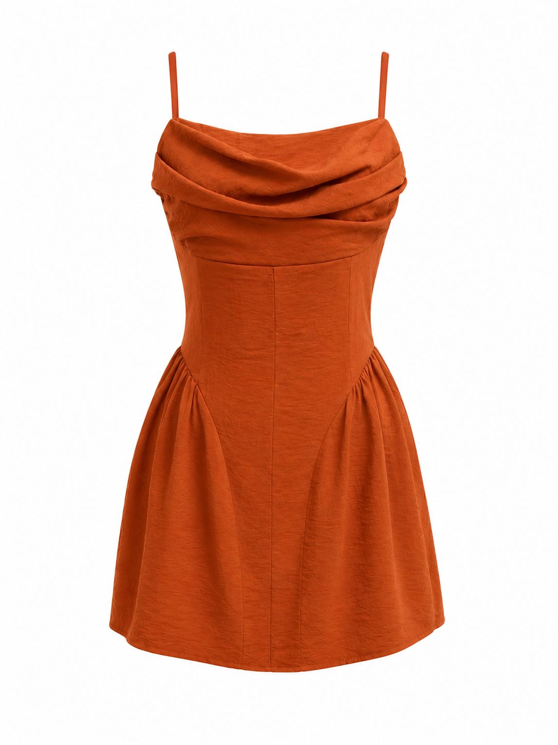 Rust Mini Dress (One Size)