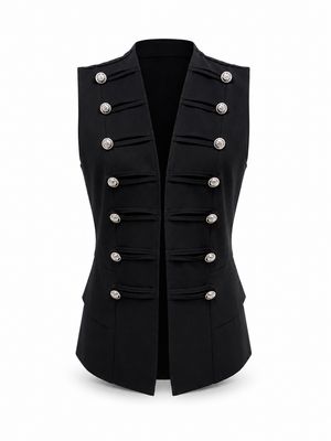 Black Napoleon Vest
