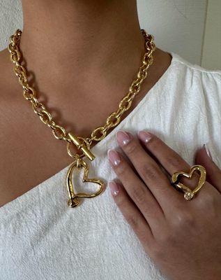 Gold Love 3 Piece Set