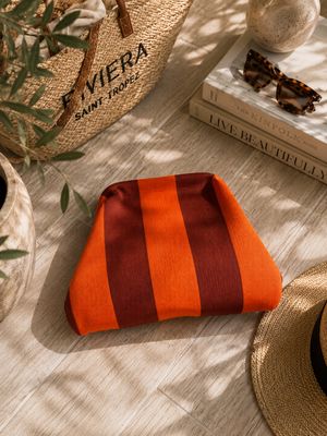 Burnt Orange Canvas Slouch Bag Burnt Orange Canvas Slouch Bag