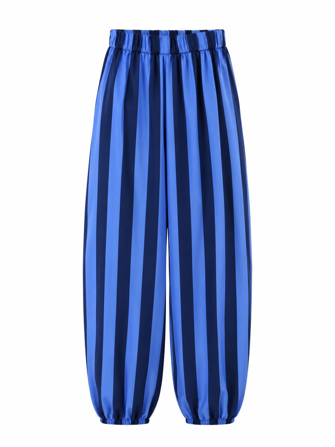 Ocean Blue Stripes Italian Pant
